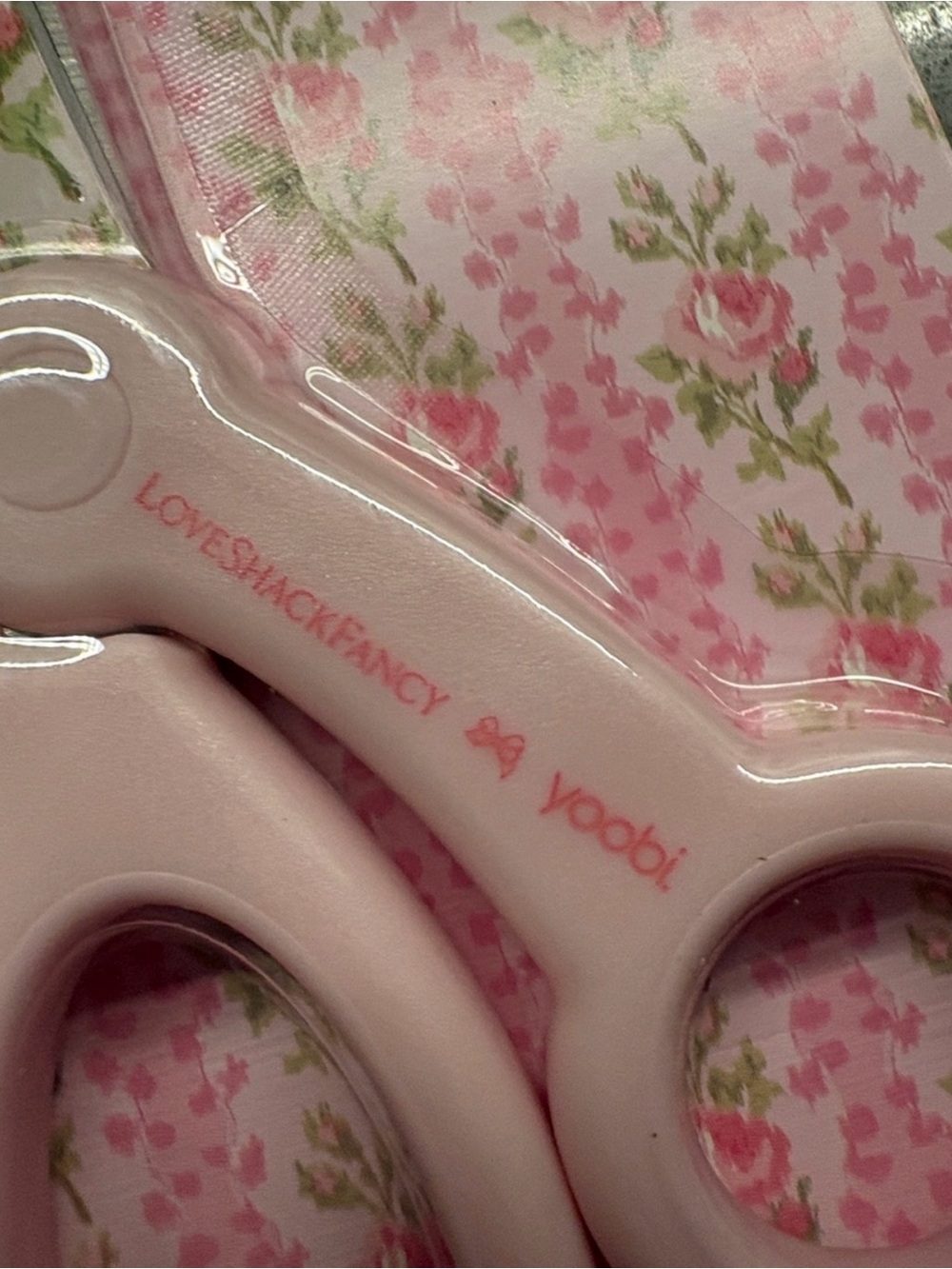 LISTING ENDS 7/12: LoveShackFancy x Target - Yoobi Adult Scissors Strawberry - Picture 5 of 6